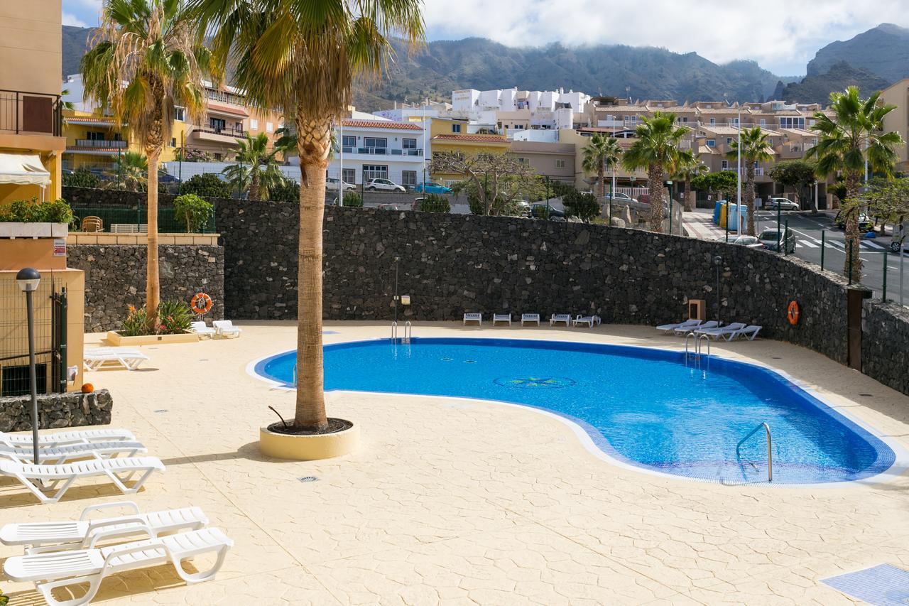 アデヘAdeje With Pool, Sea View And Free Wifiアパートメント エクステリア 写真